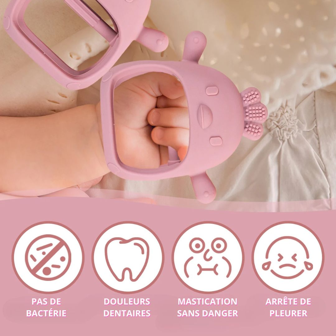 Gant de Dentition | BiteBloom™ - Merveille de Bébé