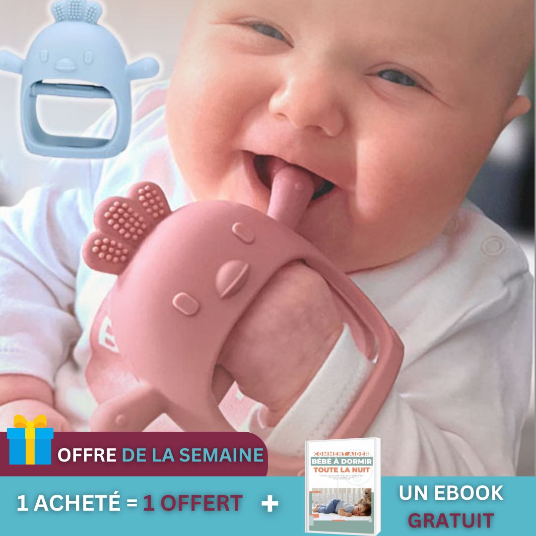 Gant de Dentition | BiteBloom™ - Merveille de Bébé