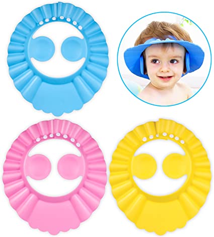 Visière chapeau pour douche bébé I ShampooCap™ - Merveille de Bébé