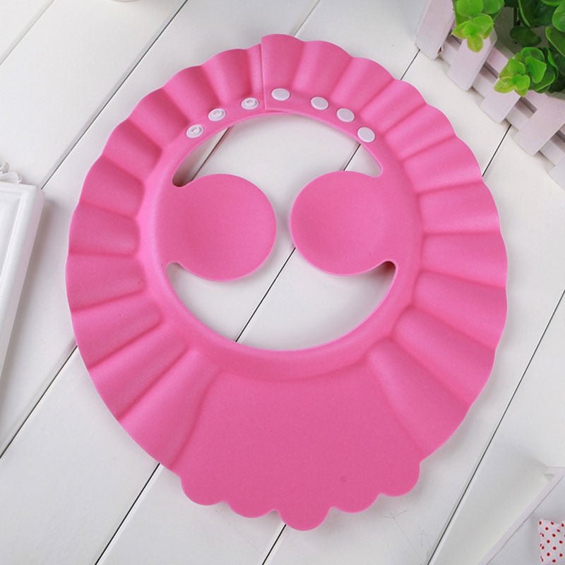 Visière chapeau pour douche bébé I ShampooCap™ - Merveille de Bébé